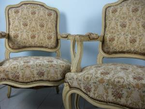 Pair of french fauteuils